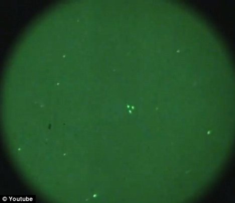 UFOs Spotted Over California?